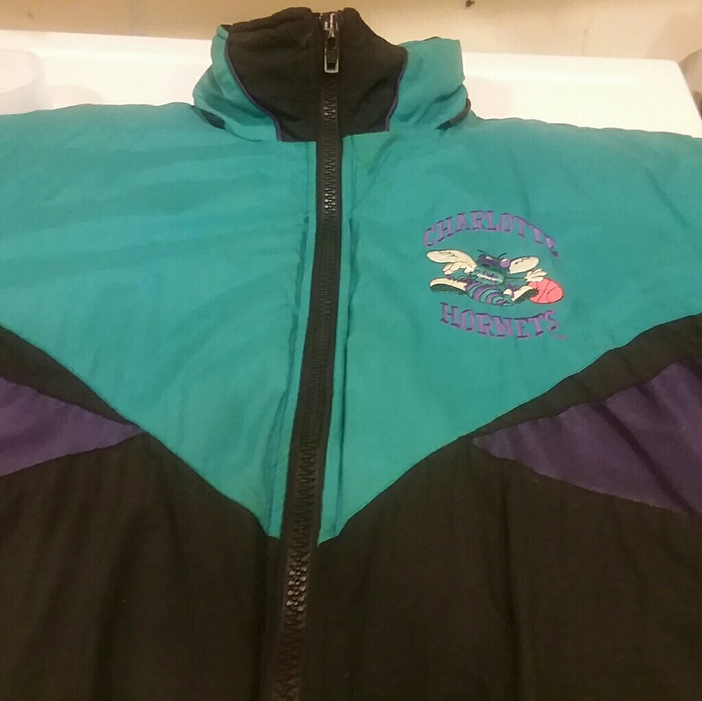 Vintage Charlotte hornets coat